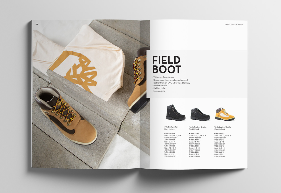 fall catalog mockup