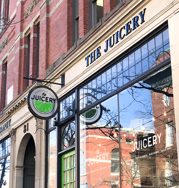 juicery store front